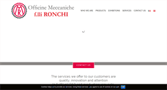 Desktop Screenshot of officineronchi.it